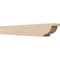 Ekena Millwork 4in. W x 4in. H x 28in. L Alpine Woodgrain TimberThane Rafter Tail, Primed Tan RFTUR04X04X28ALPRCPR - alternate 1